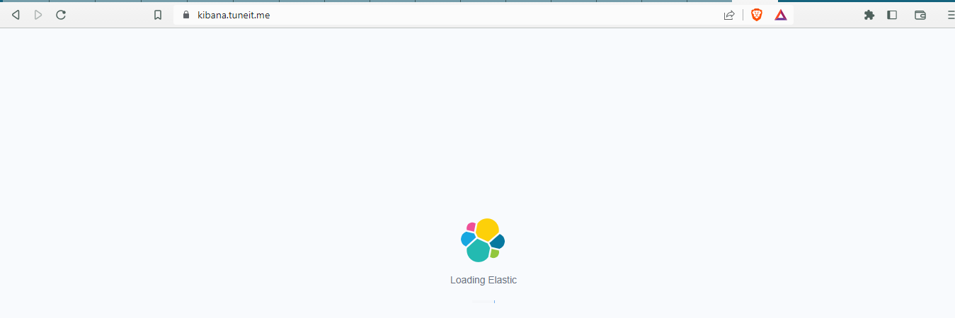 Kibana Page Loading