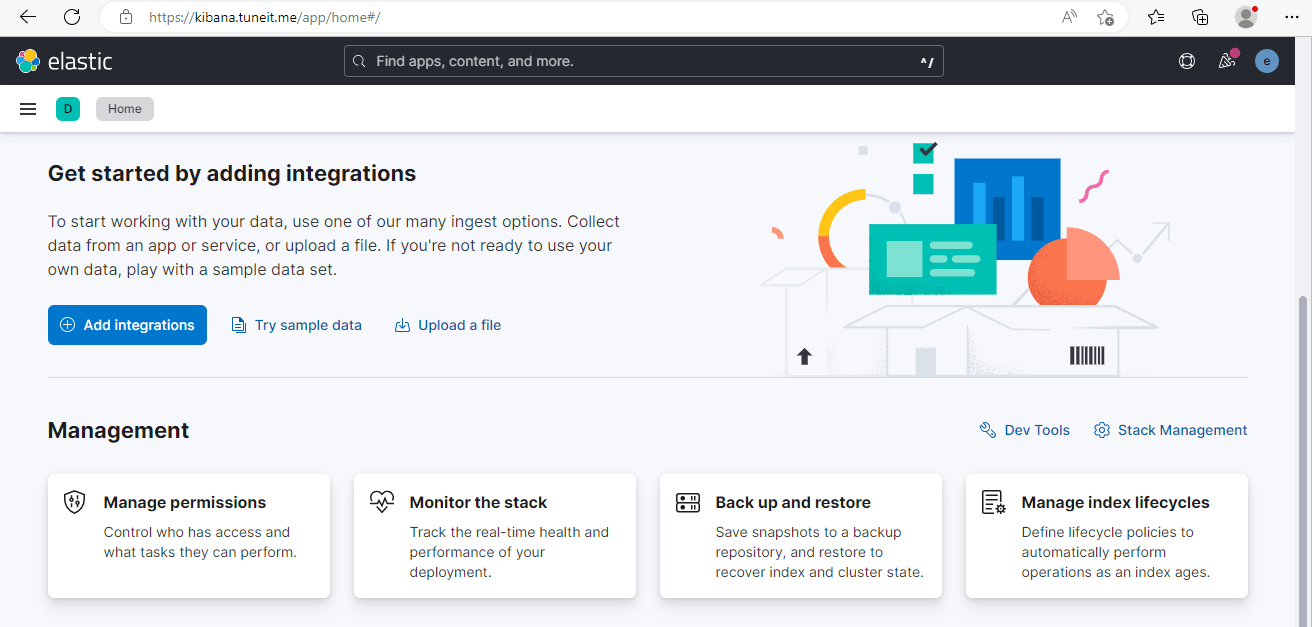 Kibana Integrations Page