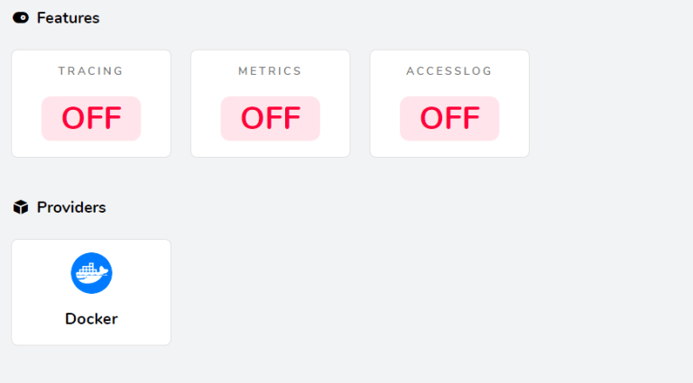Traefik Features / Providers